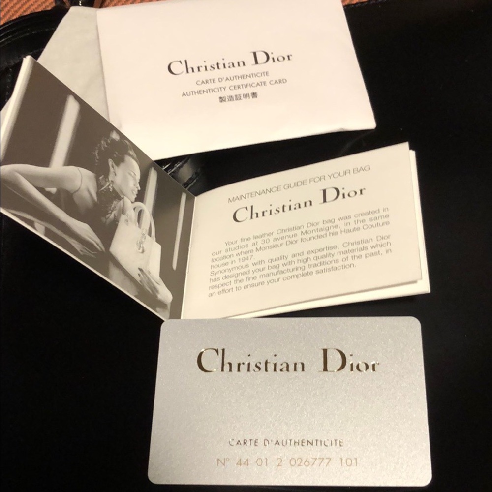 Christian Dior NWAC Vintage De Votre Sac purse New - Picture 5 of 8